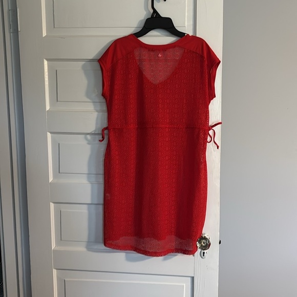 Prana Red Swim Cover-Up - Picture 4 of 4